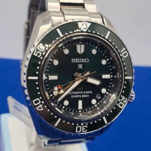 Montre Homme Seiko Prospex Diver's GMT SBEJ009 automatique cadran vert